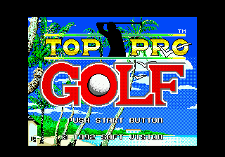 Заставка игры Top Pro Golf